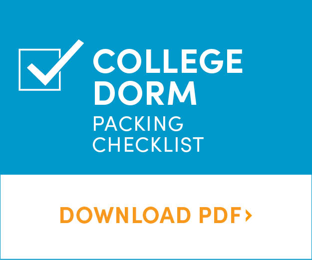 College Dorm Checklist: Download PDF
